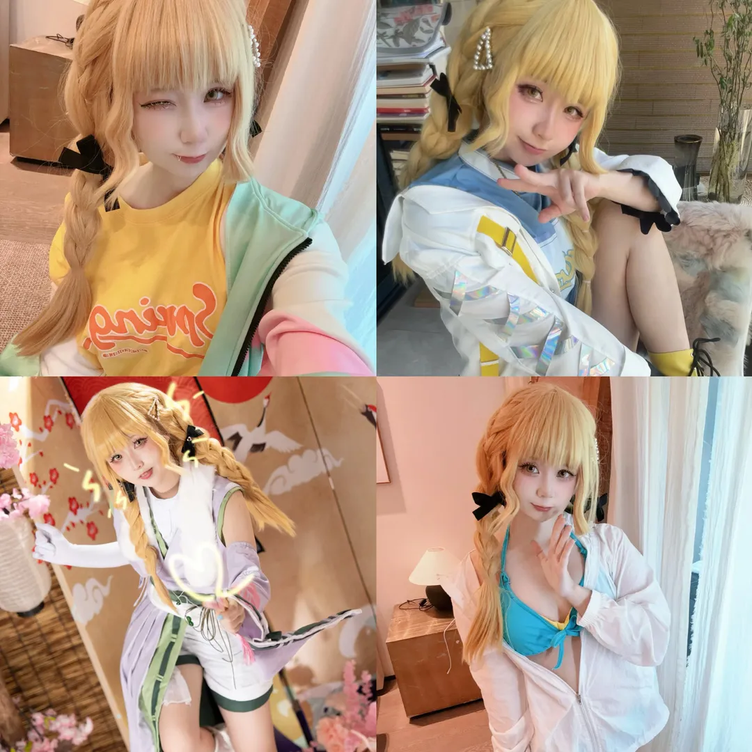 キャラクター再現, 学園アイドルマスター, 藤田ことね コスプレ, アイドル コスプレ, 誕生日プレゼント - 2枚目