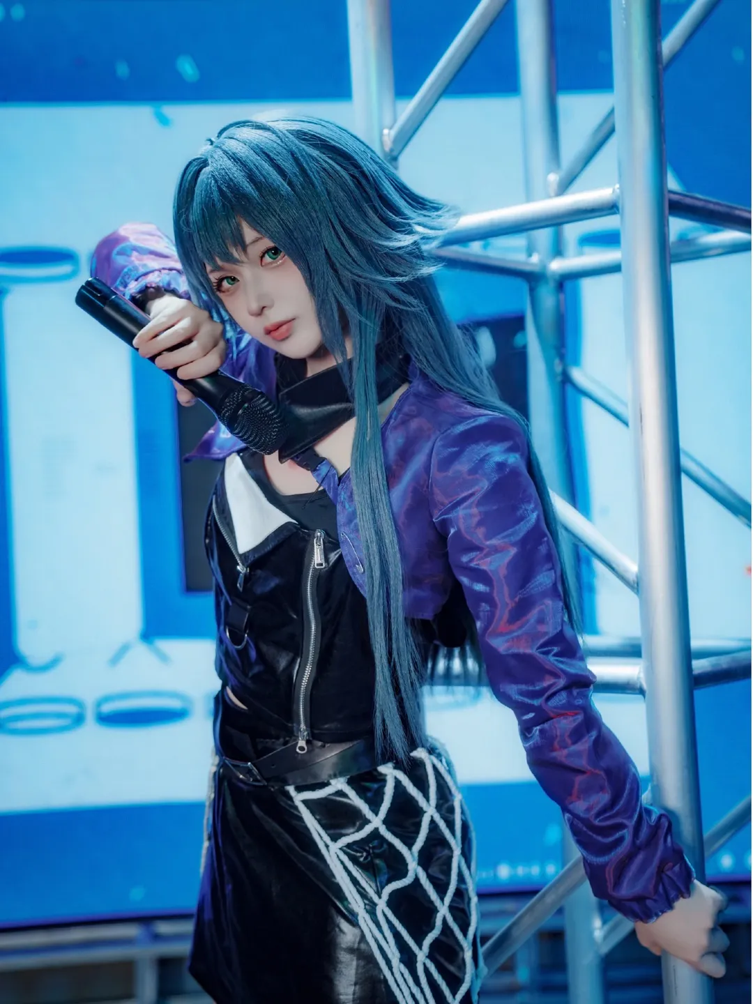 Tsukimura Temari cosplay, Gakuen Idolmaster, Stage costume, Idol, Cosplayer - Image 3