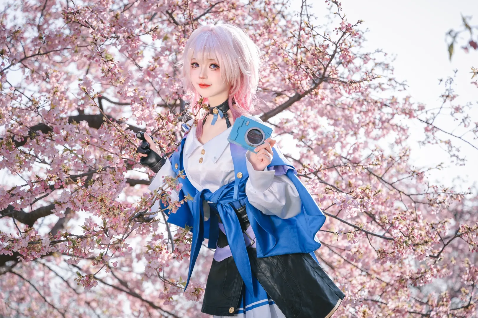 崩壊：スターレイル, 三月なのか コスプレ, スイートガール コスプレ, コスプレ撮影, 桜撮影 - 1枚目
