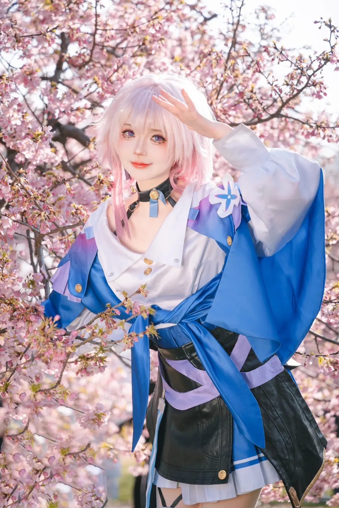 崩壊：スターレイル, 三月なのか コスプレ, スイートガール コスプレ, コスプレ撮影, 桜撮影 - 3枚目