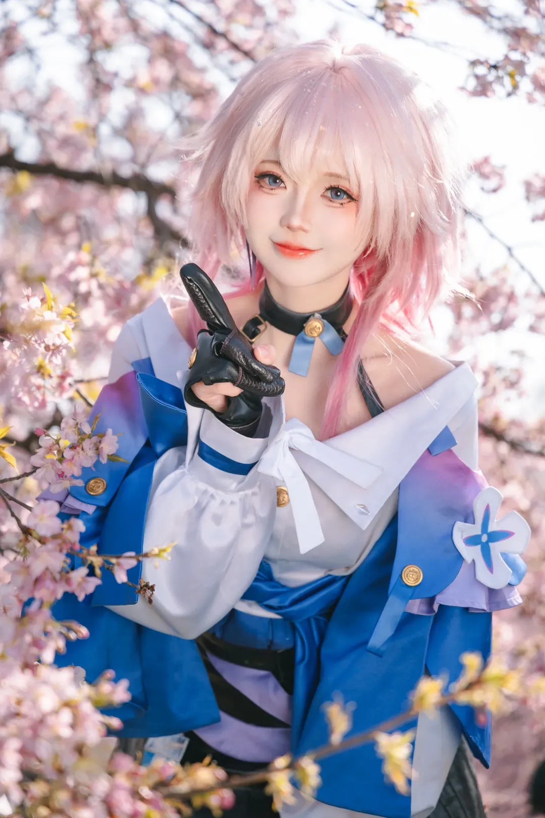 崩壊：スターレイル, 三月なのか コスプレ, スイートガール コスプレ, コスプレ撮影, 桜撮影 - 5枚目