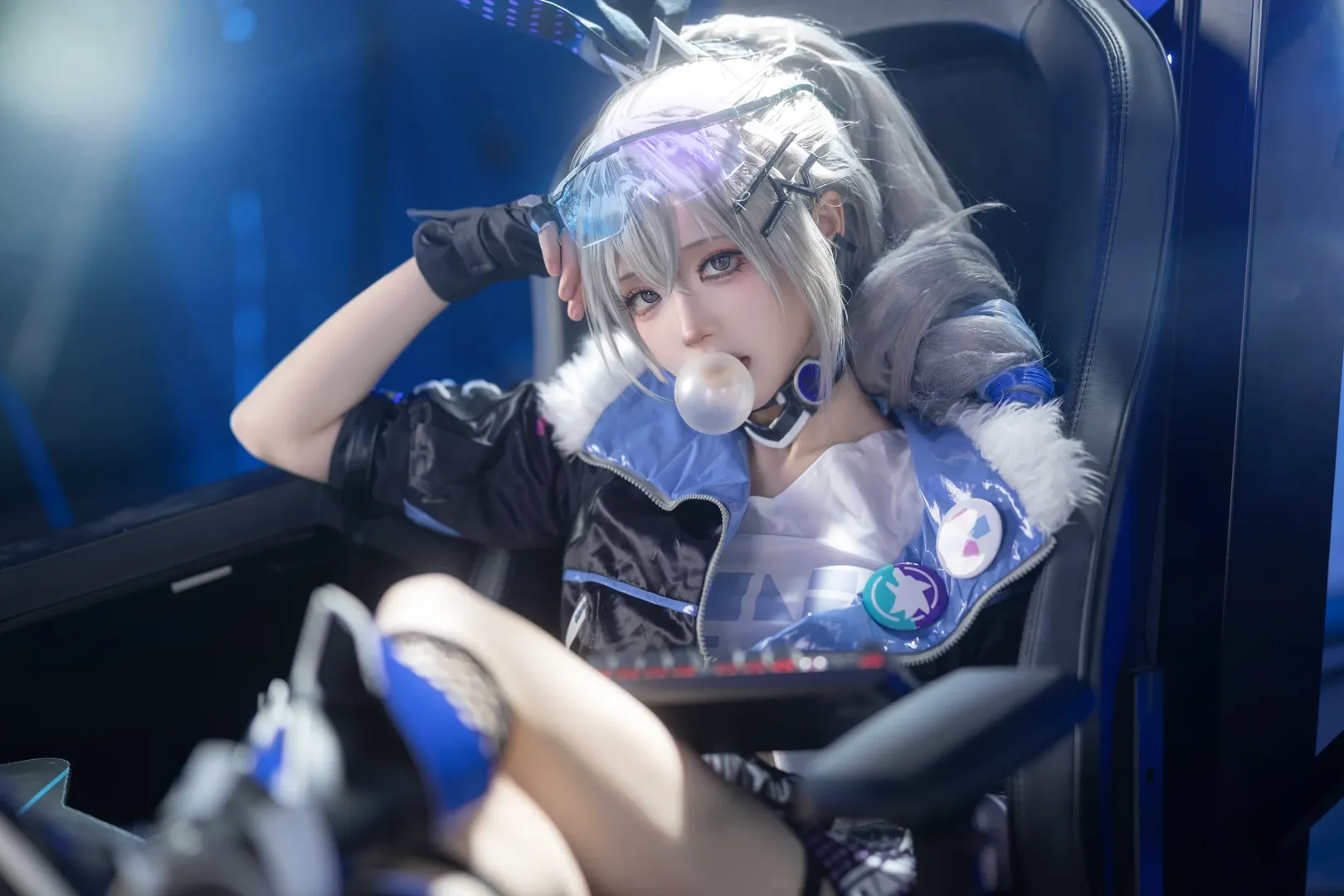 崩坏星穹铁道, 二次元cosplay, 银狼cos, 星铁cos, 银狼cos正片 - 第2张