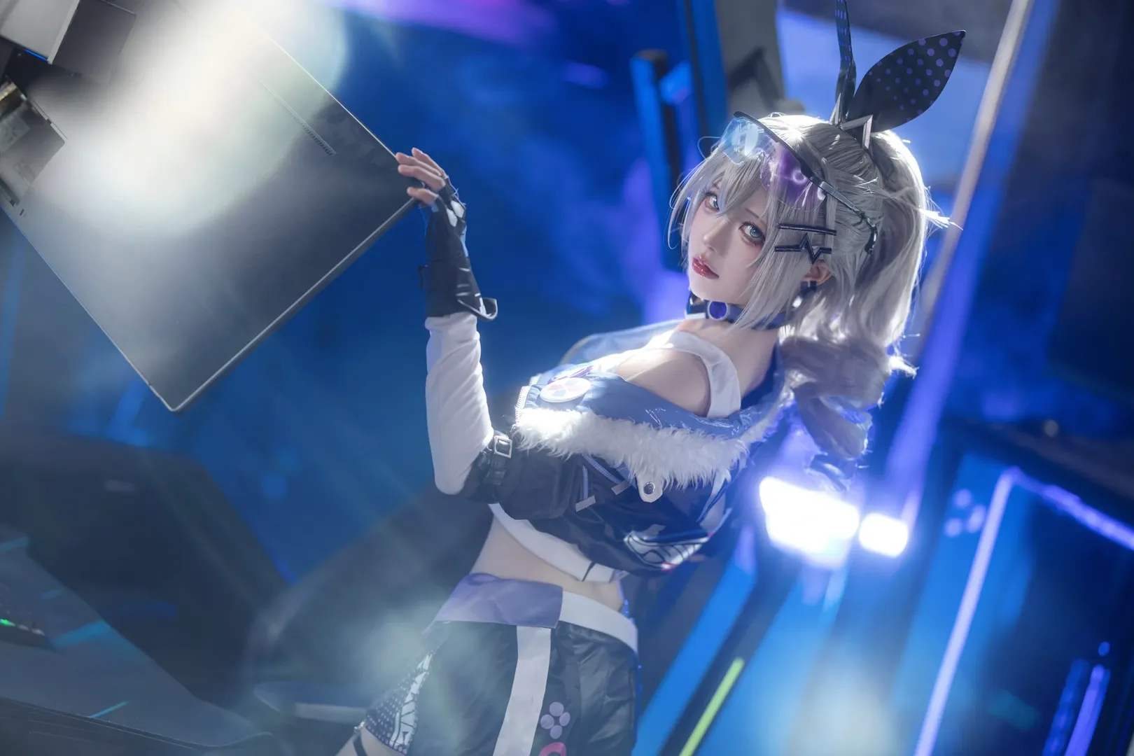 崩坏星穹铁道, 二次元cosplay, 银狼cos, 星铁cos, 银狼cos正片 - 第4张