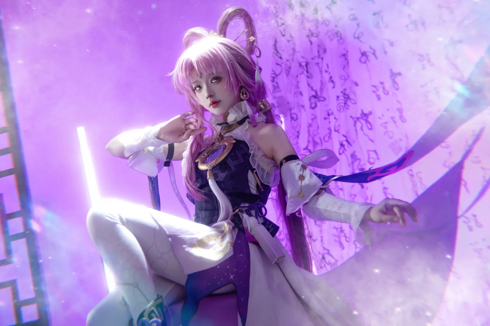 崩坏星穹铁道, 符玄cos, 二次元cos, 星穹铁道cosplay, 太卜司 - 第2张