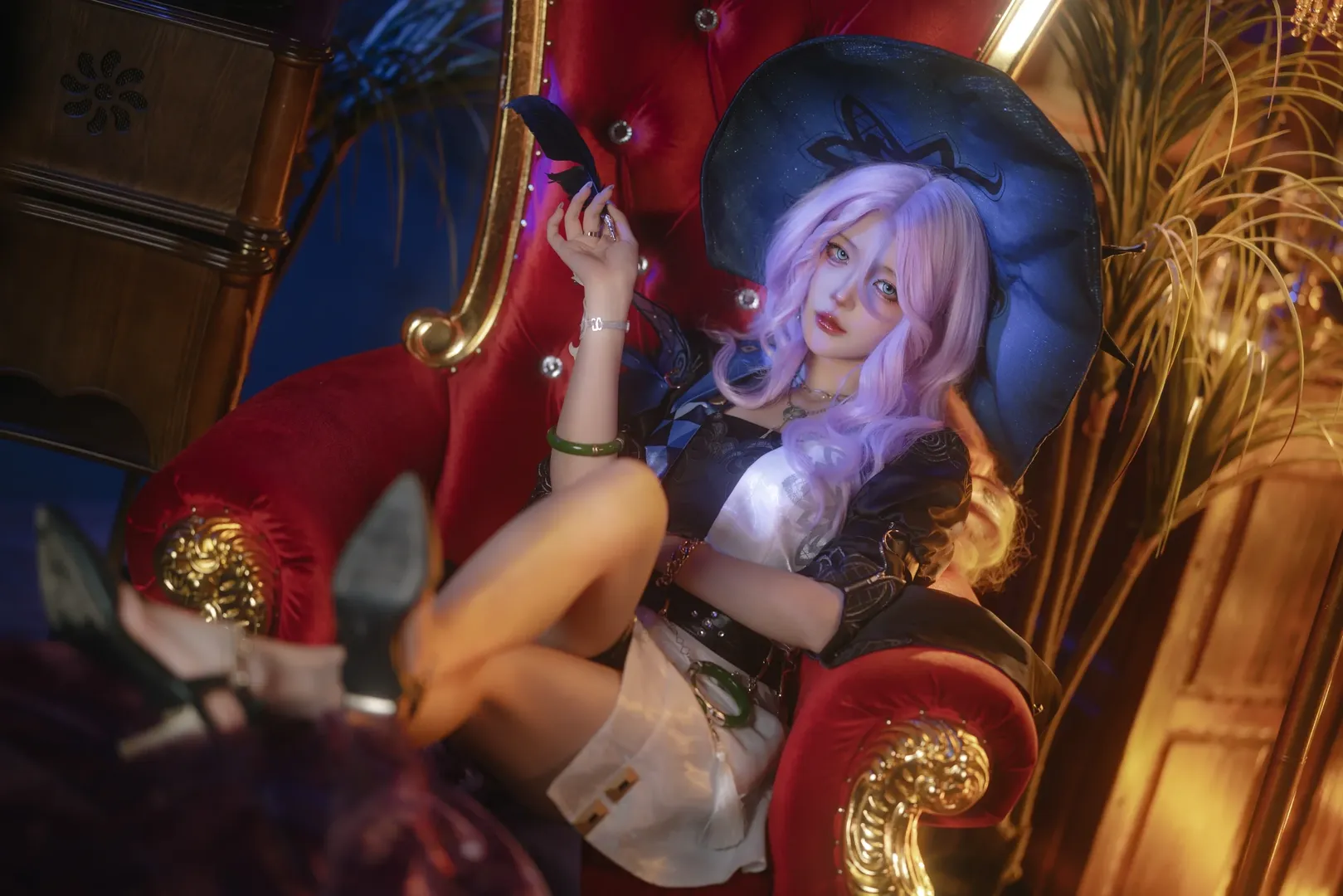 氛围感, cosplay, 崩坏：星穹铁道, 翡翠cos, 御姐 - 第5张