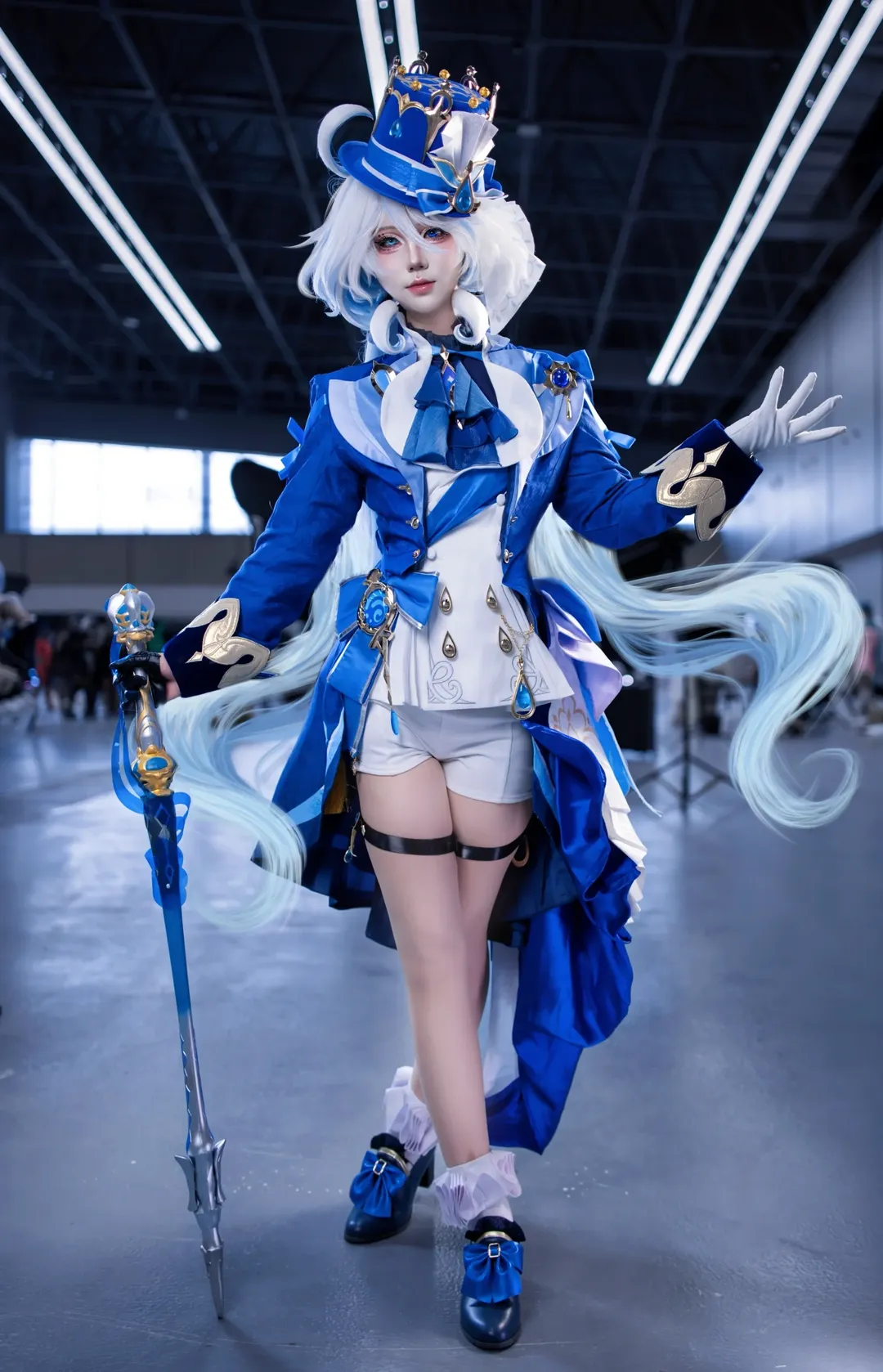 原神, キャラクター再現, イベント写真, フリーナ コスプレ, 舞台感 - 3枚目
