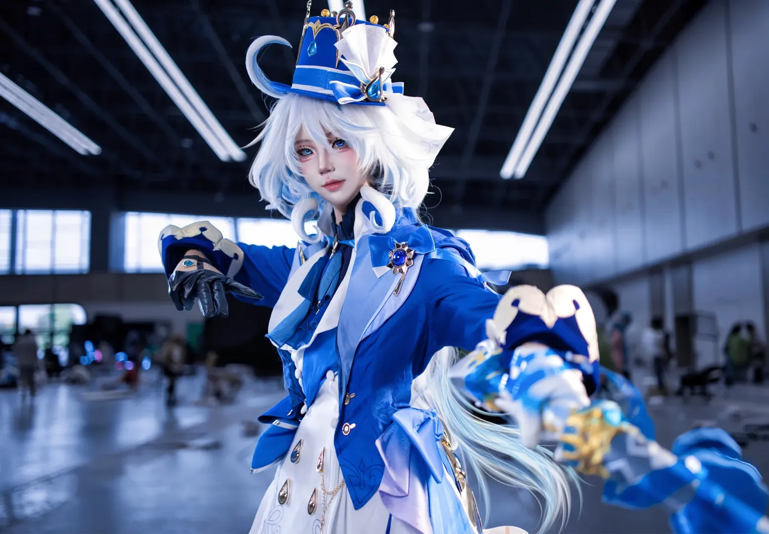 原神, キャラクター再現, イベント写真, フリーナ コスプレ, 舞台感 - 4枚目