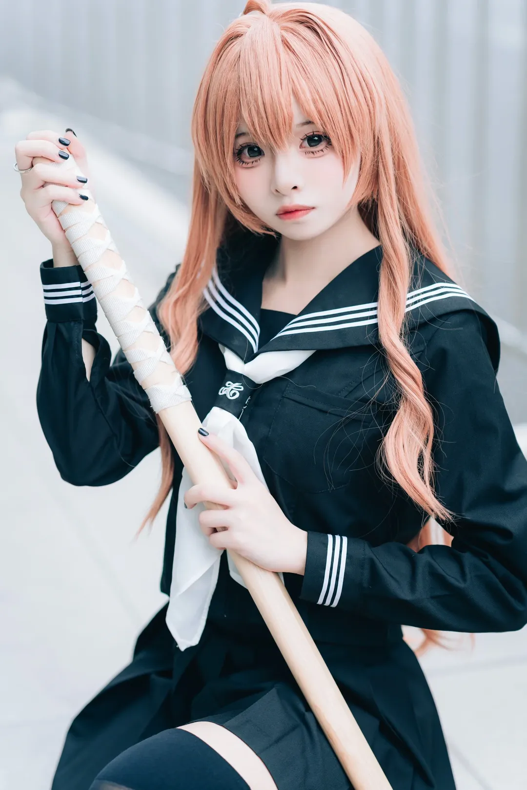 漫展返图, 逢坂大河cos, 龙与虎, jk制服, cosplay摄影