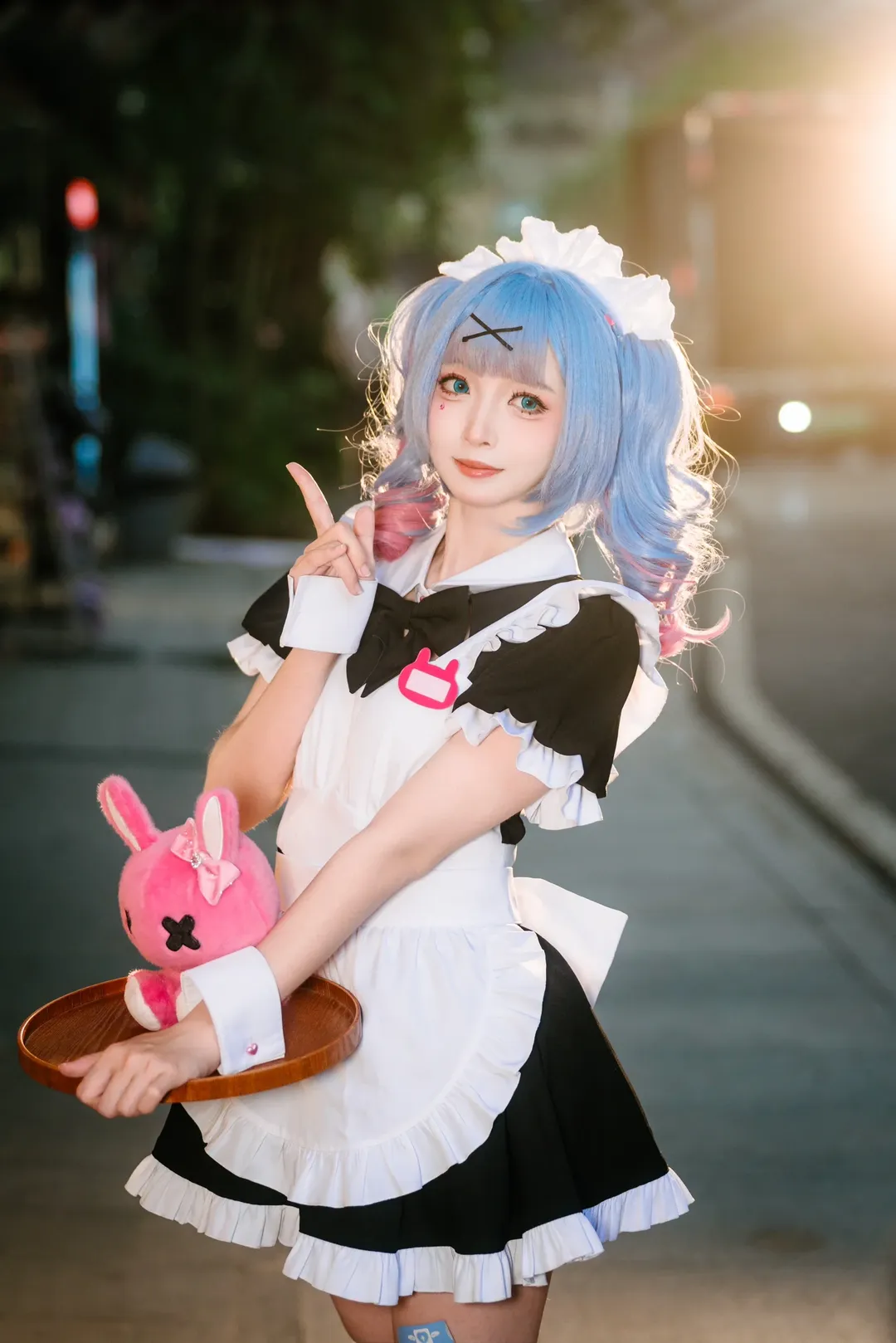 漫展返图, 女仆装, 初音未来, 初音未来cos, 白丝 - 第6张