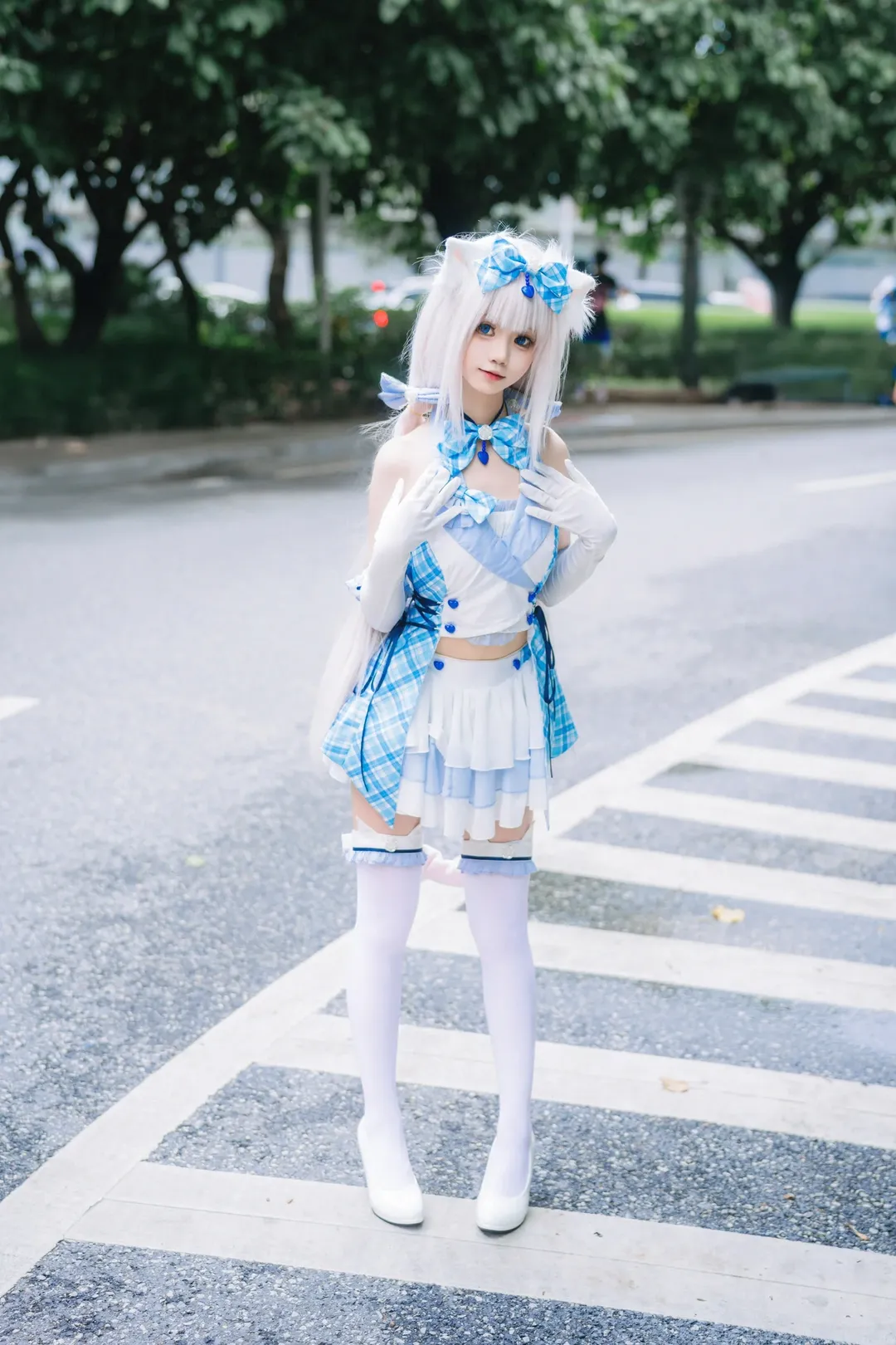 漫展返图, 打歌服, 香子兰cos, 巧克力与香子兰, 猫娘cosplay - 第3张