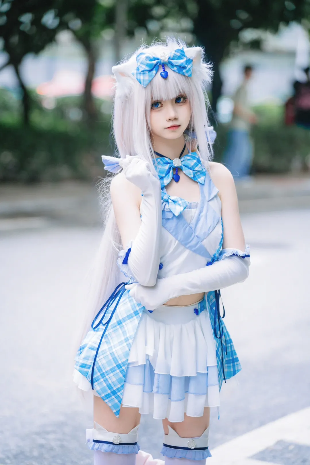 漫展返图, 打歌服, 香子兰cos, 巧克力与香子兰, 猫娘cosplay