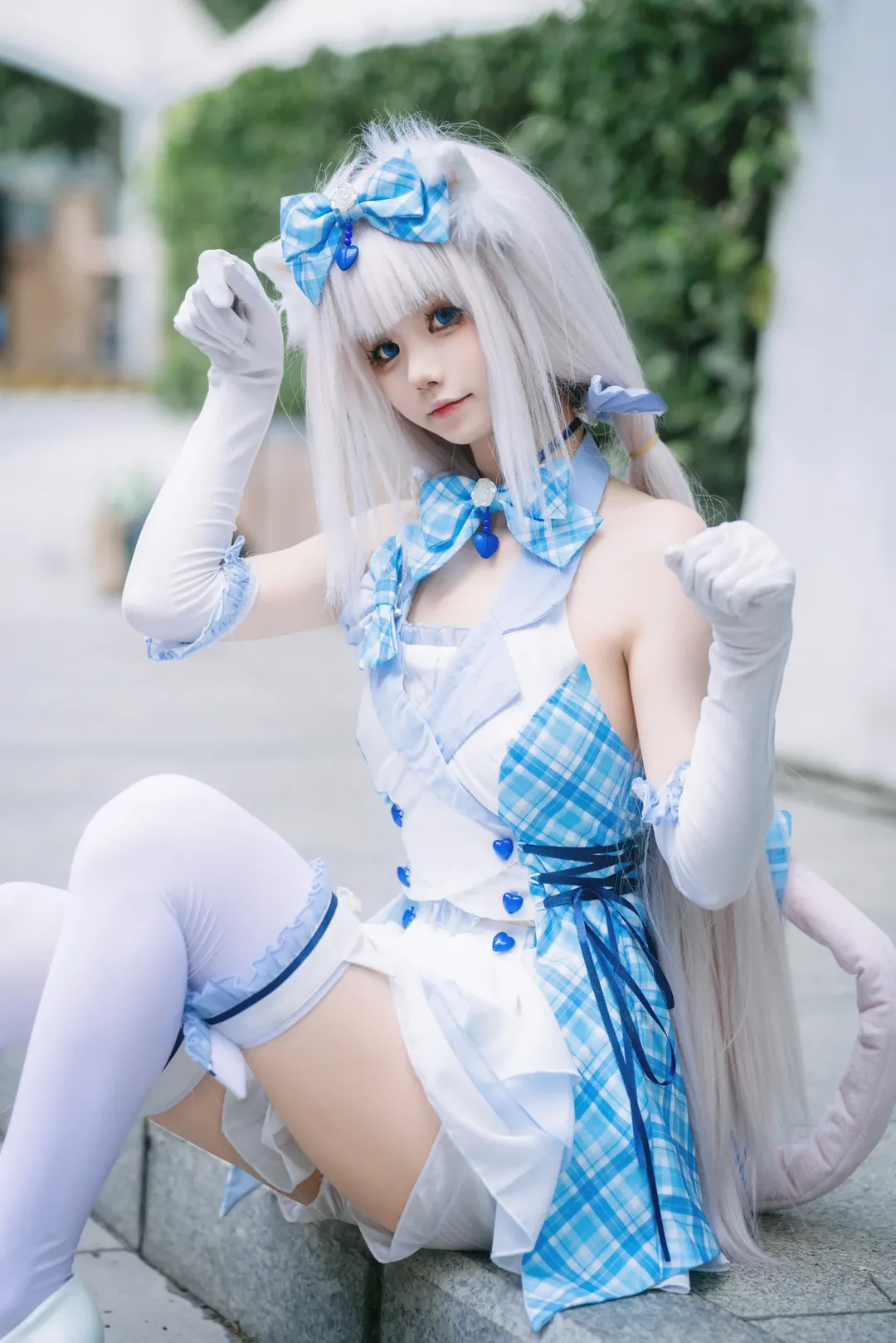 漫展返图, 打歌服, 香子兰cos, 巧克力与香子兰, 猫娘cosplay - 第5张