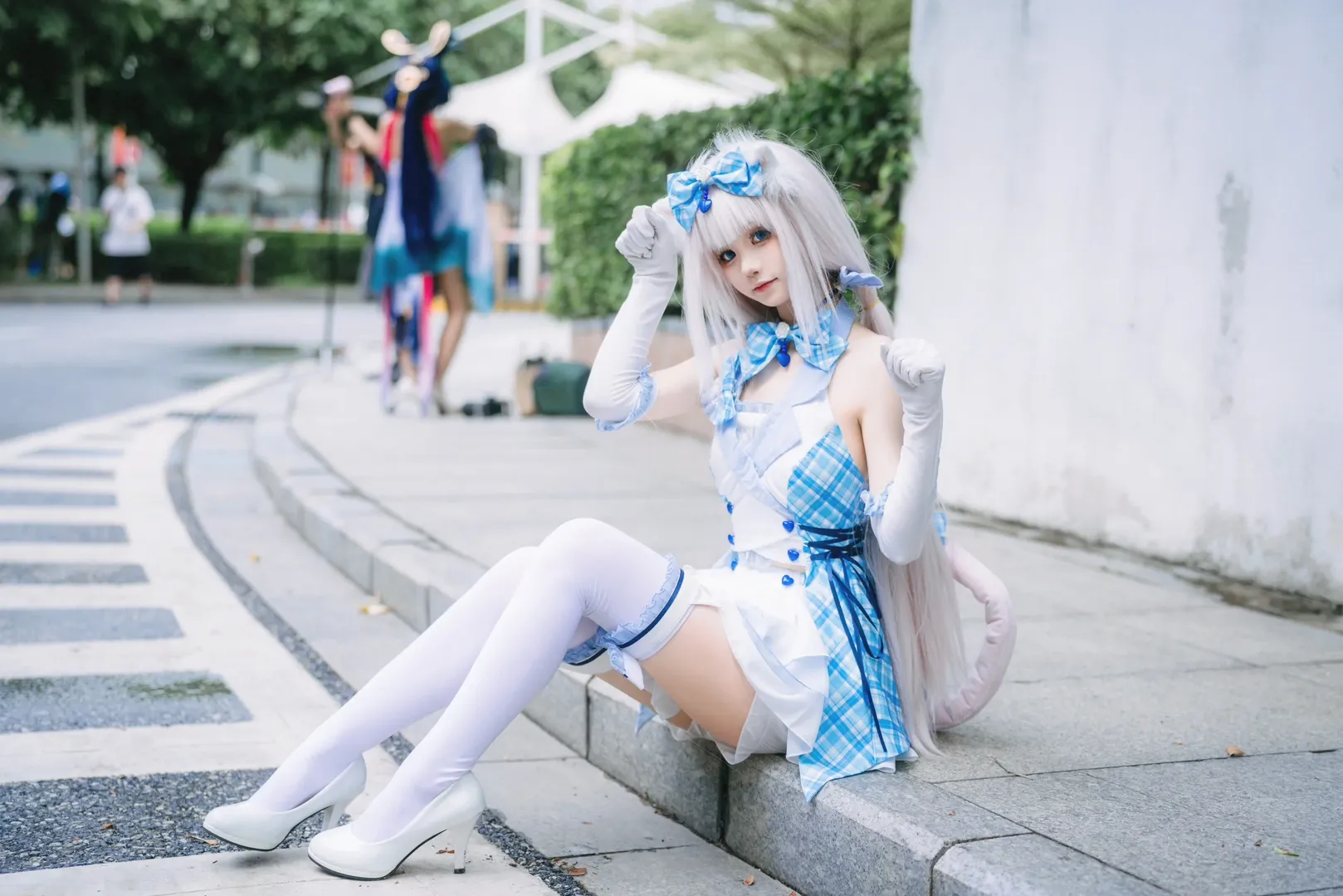 漫展返图, 打歌服, 香子兰cos, 巧克力与香子兰, 猫娘cosplay - 第6张
