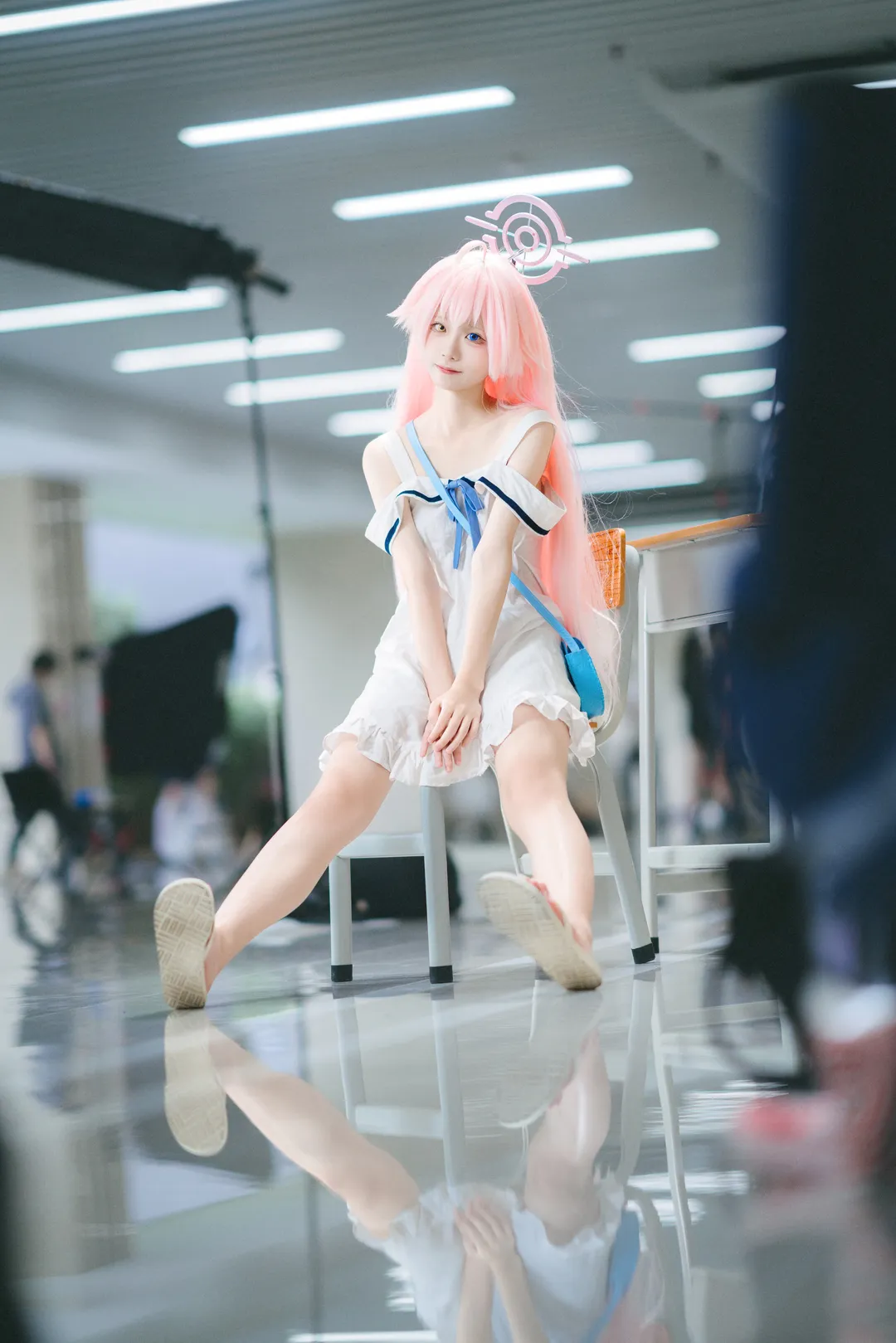 コスプレ, ブルーアーカイブ, 小鳥遊ホシノ コスプレ, イベント撮影, 水着コスプレ - 4枚目