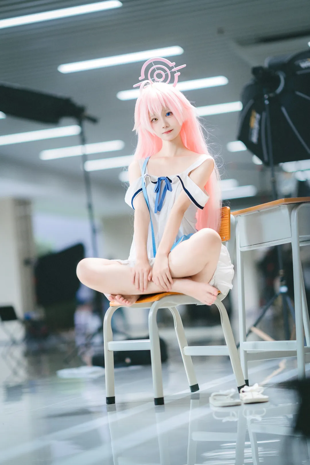 コスプレ, ブルーアーカイブ, 小鳥遊ホシノ コスプレ, イベント撮影, 水着コスプレ - 5枚目