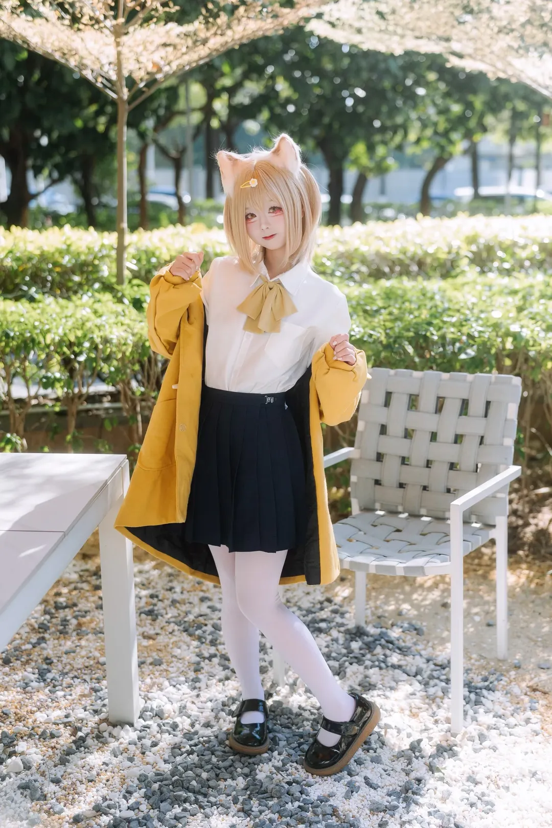 萤火虫漫展, JK制服, cosplay日常, 白丝穿搭, 萌妹写真