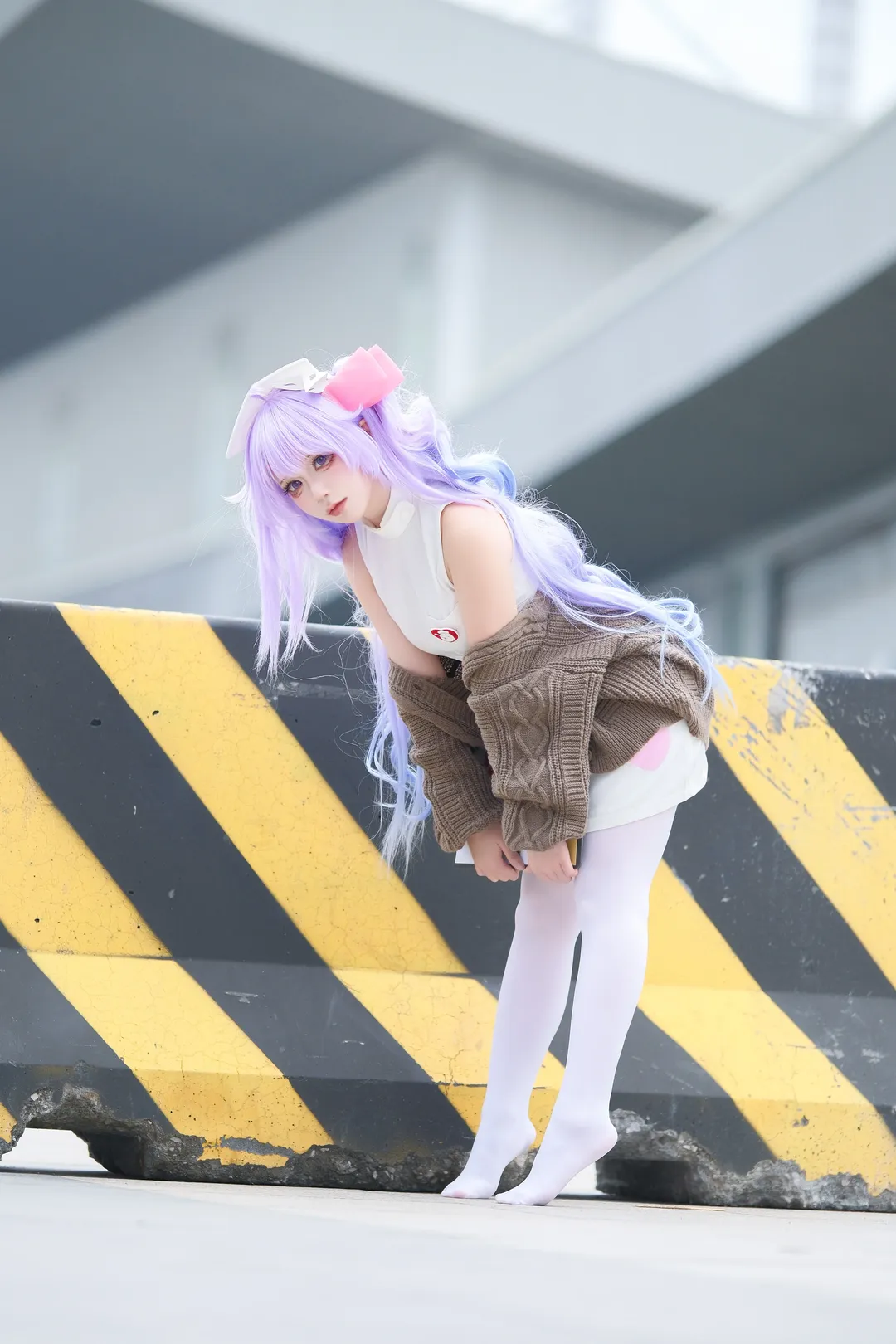 cosplay, 碧蓝航线, 萤火虫漫展, 白丝, 独角兽cos - 第1张