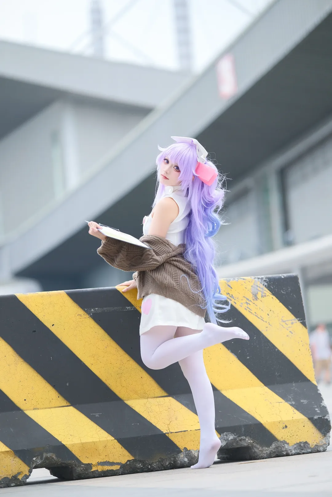 cosplay, 碧蓝航线, 萤火虫漫展, 白丝, 独角兽cos - 第2张