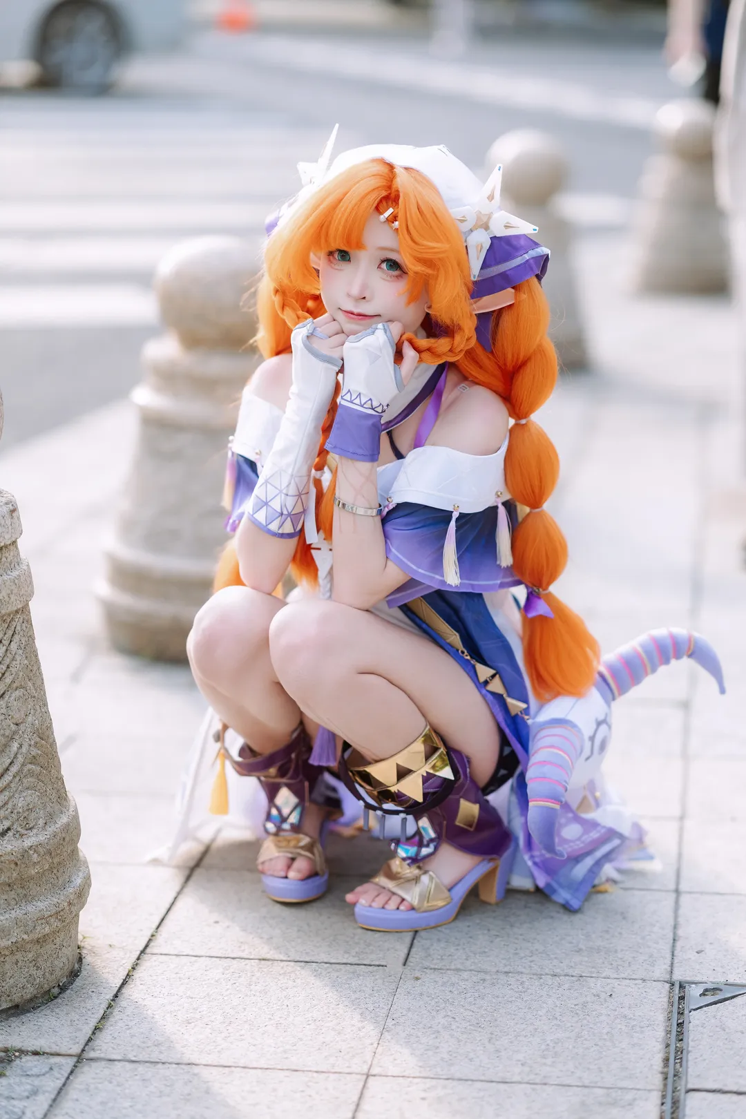 鸣潮, 二次元摄影, 萤火虫漫展, 西格莉卡cos, cosplay日常 - 第1张