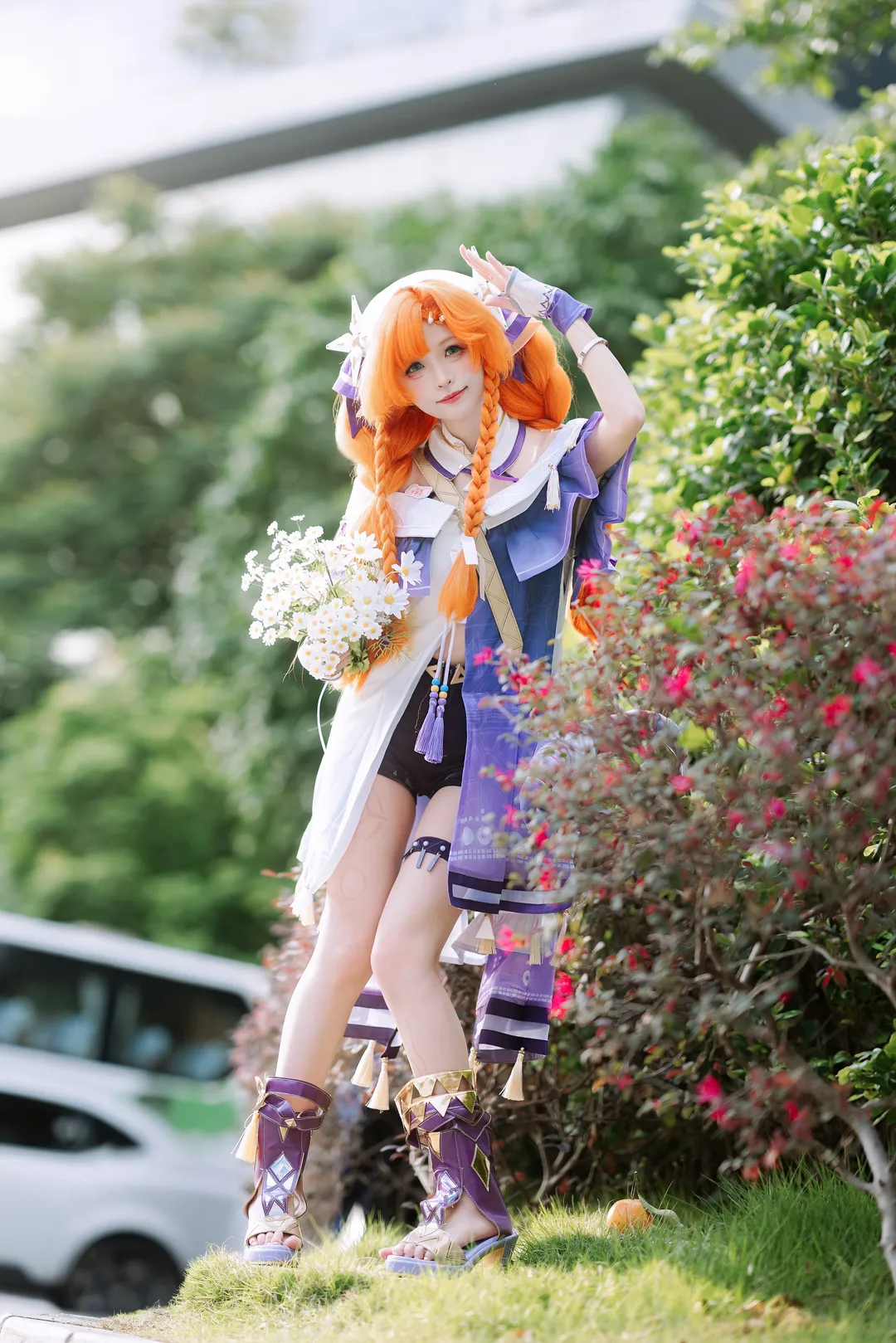 鸣潮, 二次元摄影, 萤火虫漫展, 西格莉卡cos, cosplay日常 - 第4张