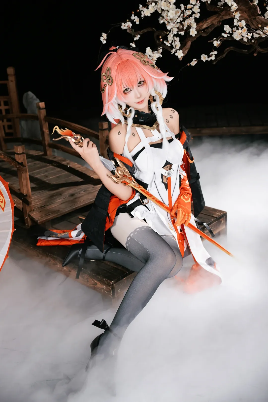 鸣潮, cosplay, 二次元摄影, 长离cos, 国风正片 - 第1张