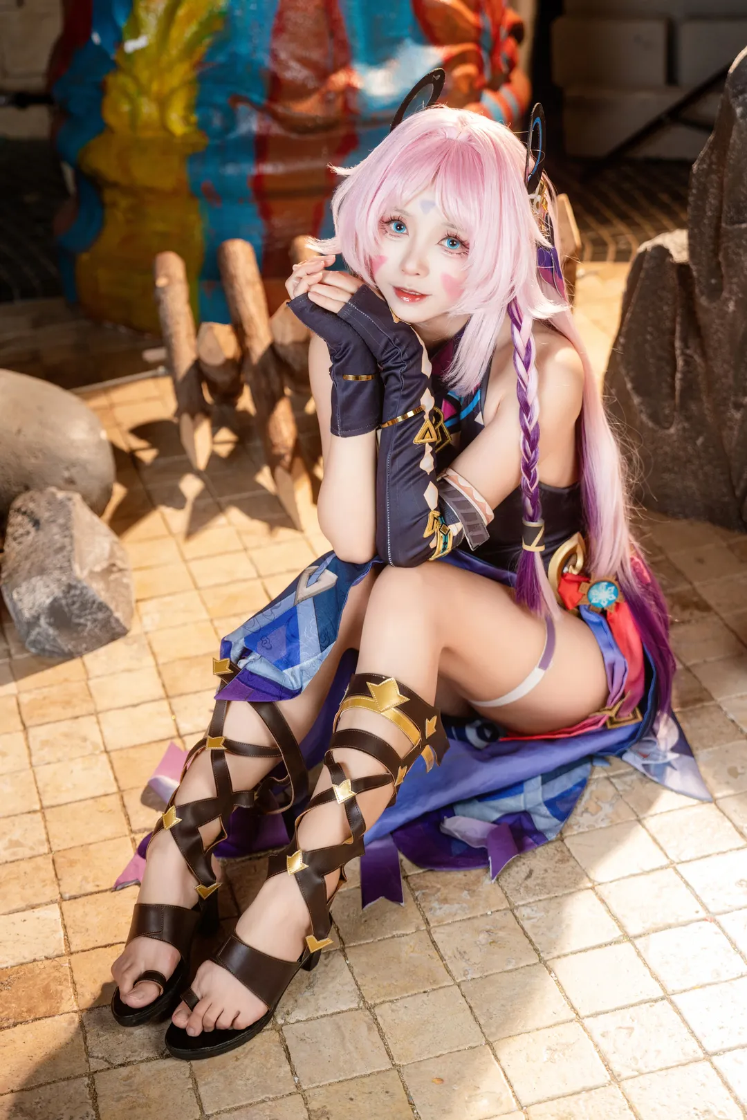 原神, 茜特菈莉cos, cosplay摄影, 二次元穿搭, CICF漫展 - 第2张