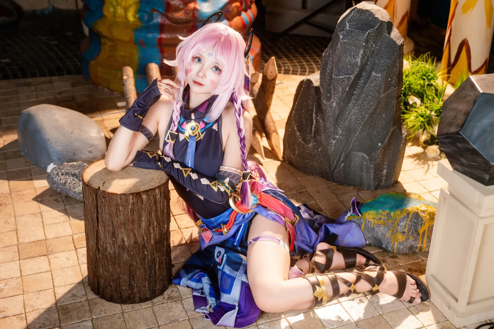 原神, 茜特菈莉cos, cosplay摄影, 二次元穿搭, CICF漫展