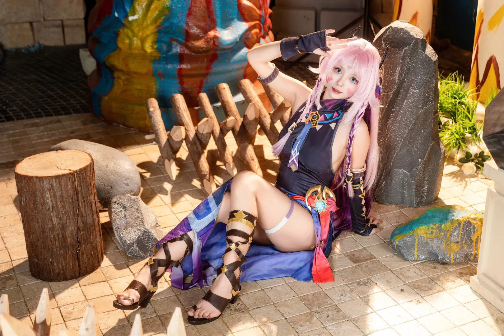 原神, 茜特菈莉cos, cosplay摄影, 二次元穿搭, CICF漫展 - 第7张