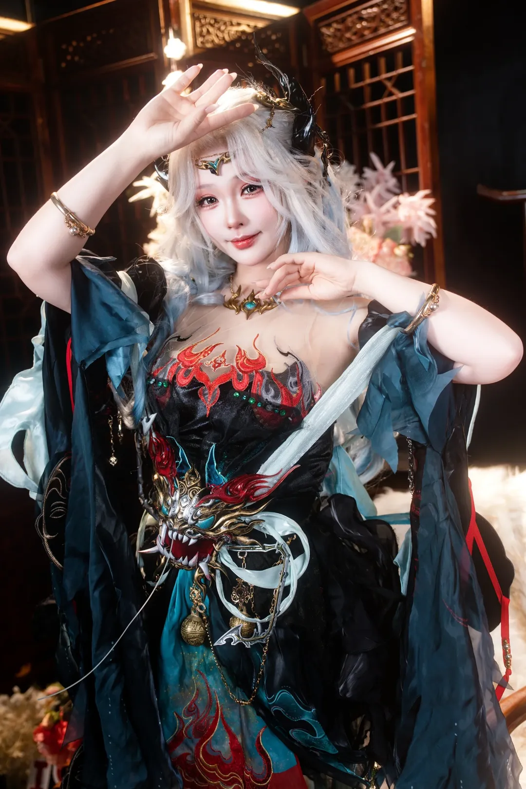 漫展返图, 国风cosplay, CICF漫展, 逆水寒cos, 摄影灯光分享