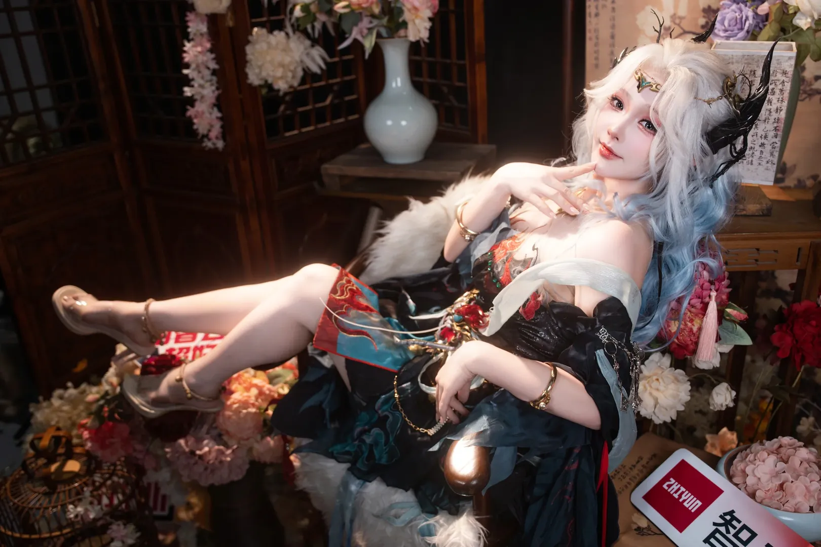 漫展返图, 国风cosplay, CICF漫展, 逆水寒cos, 摄影灯光分享 - 第4张
