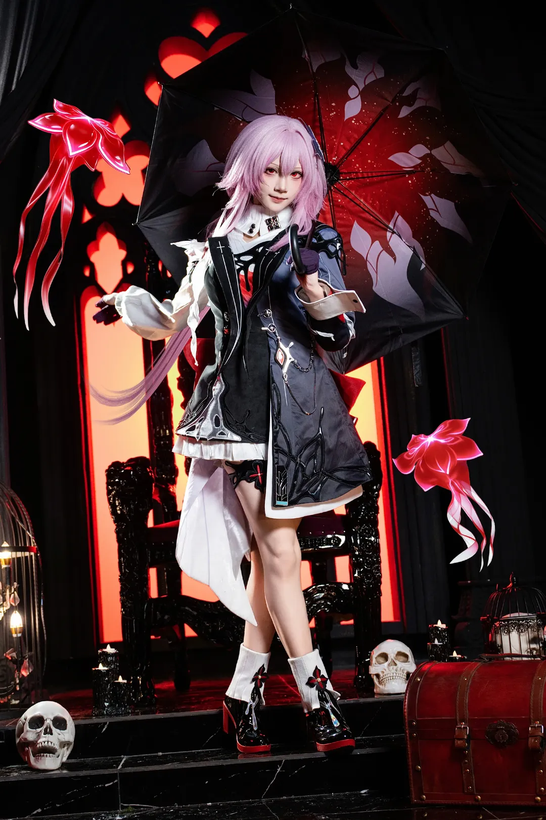 二次元摄影, 崩坏星穹铁道, 哥特风, 长夜月cos, Cosplay日常 - 第1张