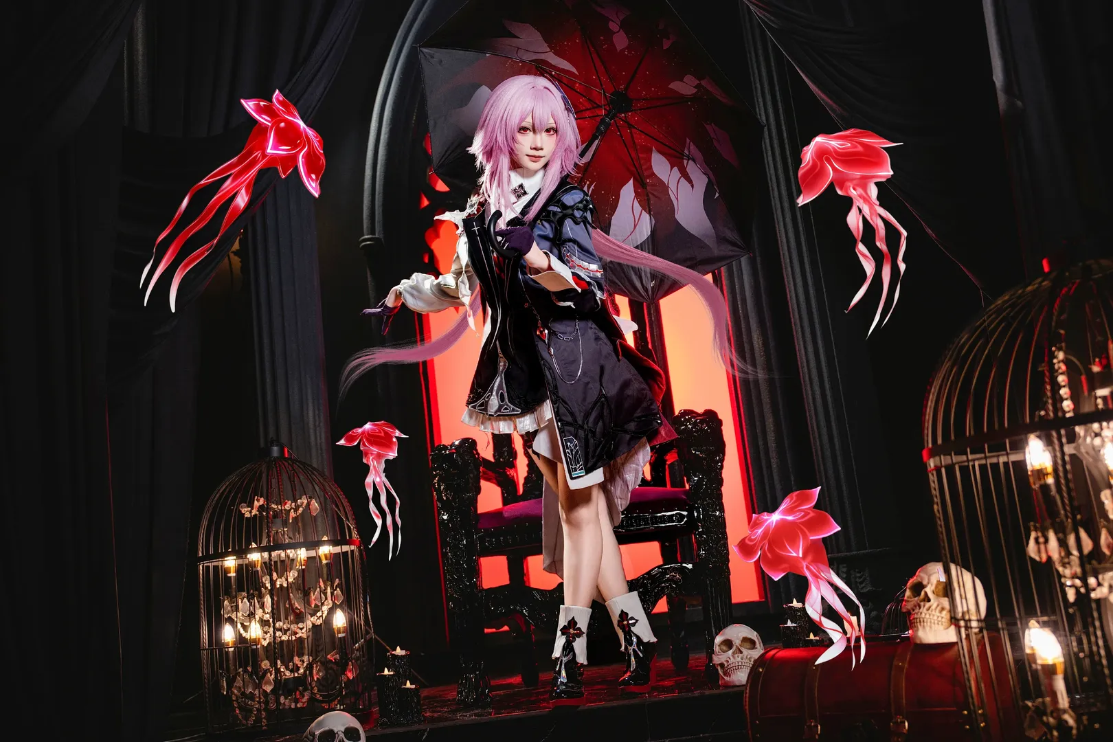 二次元摄影, 崩坏星穹铁道, 哥特风, 长夜月cos, Cosplay日常 - 第2张