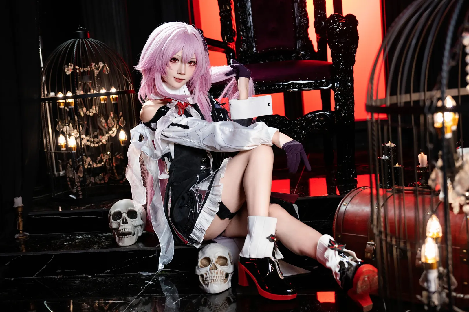 二次元摄影, 崩坏星穹铁道, 哥特风, 长夜月cos, Cosplay日常 - 第7张