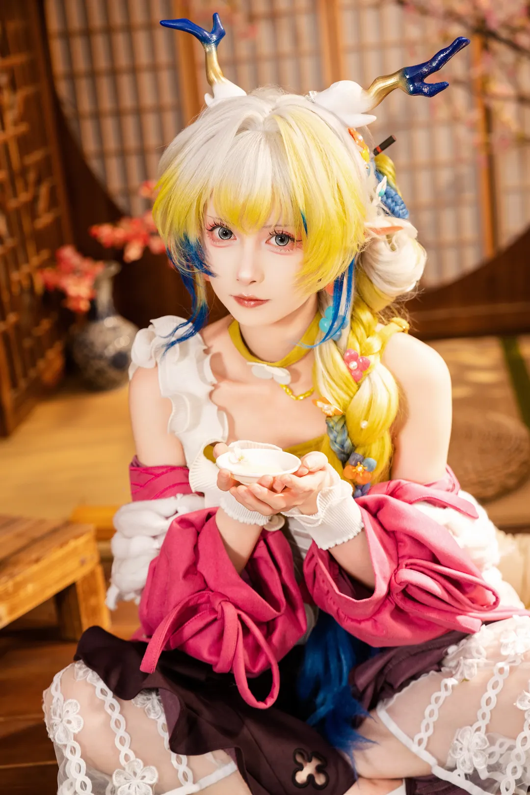 cosplay, 和风摄影, 黍cos, 明日方舟, 春日宴