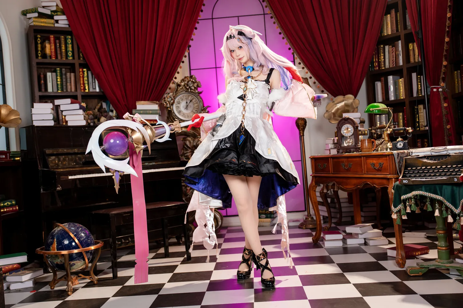 鸣潮, 达妮娅cos, 二次元cos, cosplay摄影, 实景棚拍 - 第3张