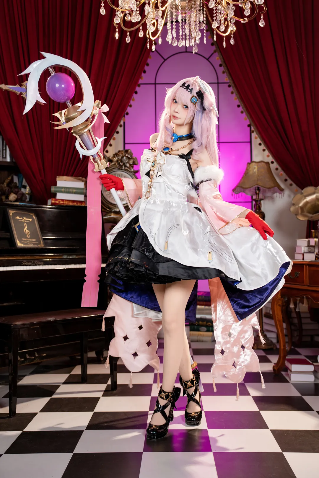 鳴潮, ダーニャ コスプレ, 二次元コスプレ, コスプレ撮影, 実景スタジオ撮影