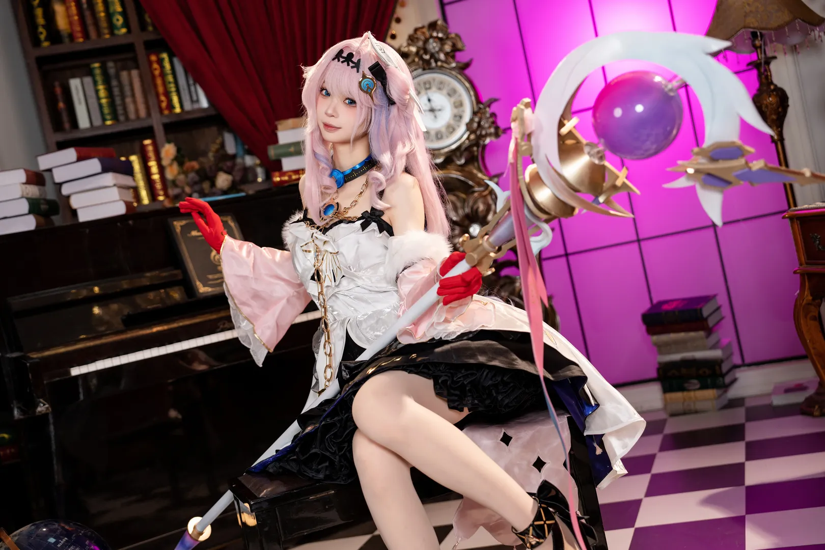 鸣潮, 达妮娅cos, 二次元cos, cosplay摄影, 实景棚拍 - 第6张