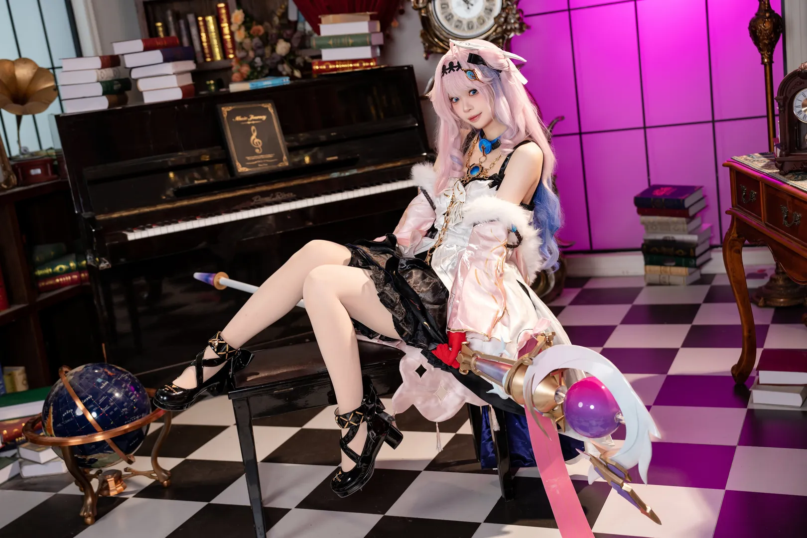 鸣潮, 达妮娅cos, 二次元cos, cosplay摄影, 实景棚拍 - 第7张