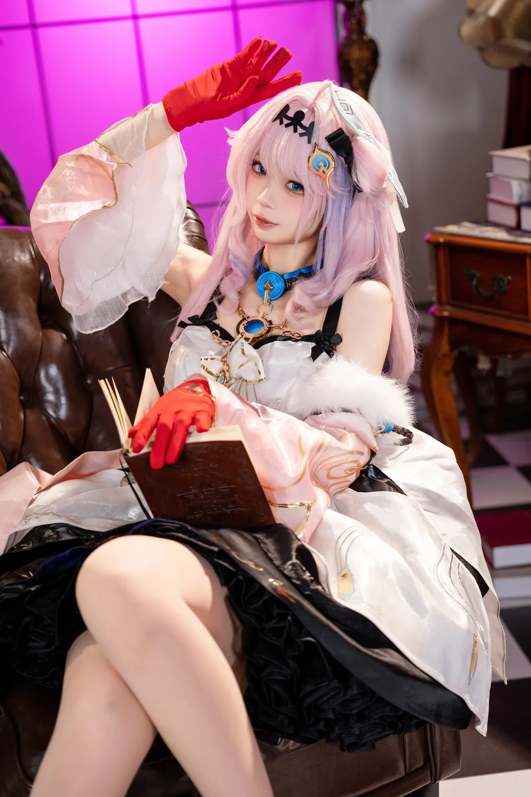 鸣潮, 达妮娅cos, 二次元cos, cosplay摄影, 实景棚拍 - 第9张
