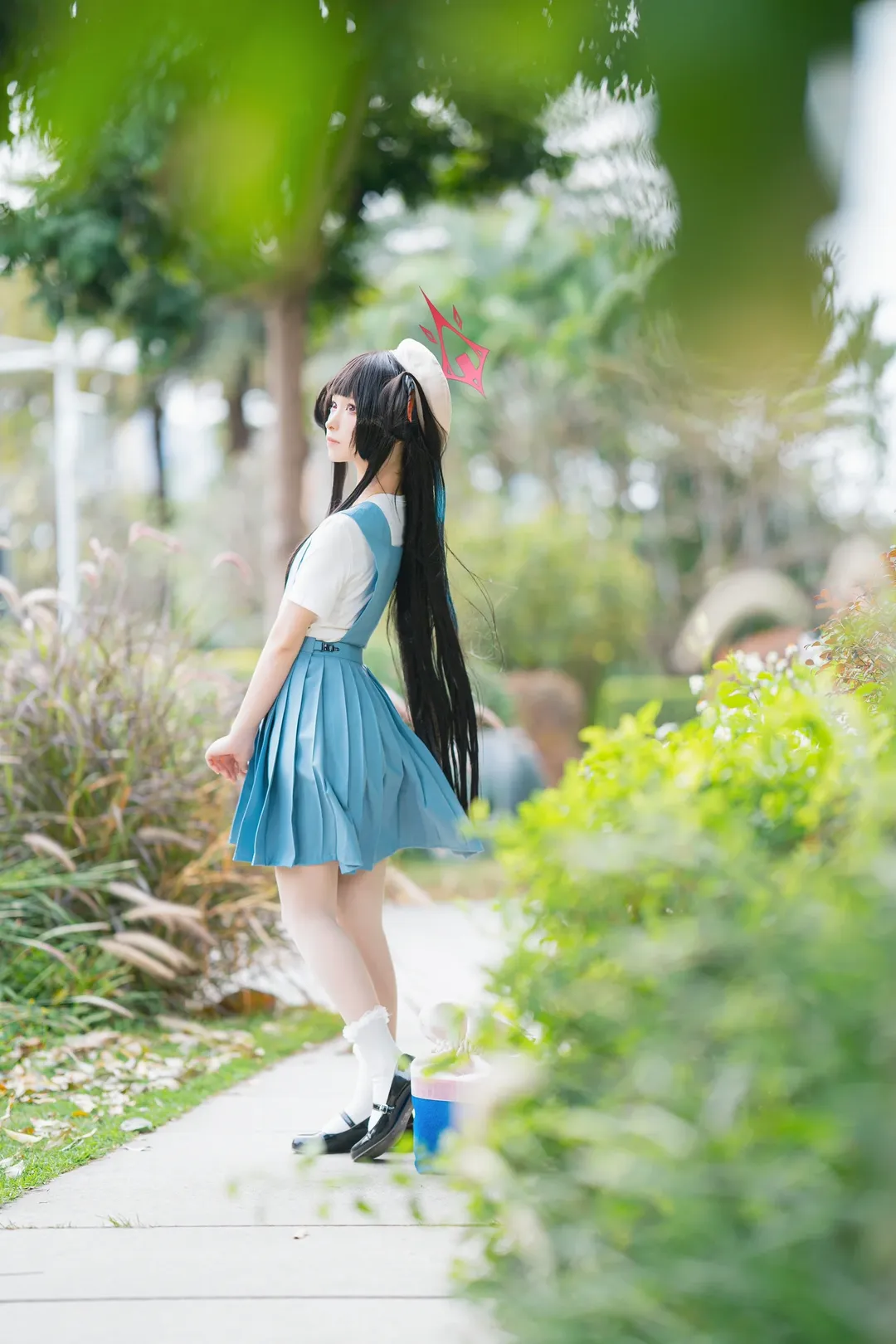 二次元摄影, 蔚蓝档案, 爱清枫香cos, 广州AP漫展, 常服cos - 第3张