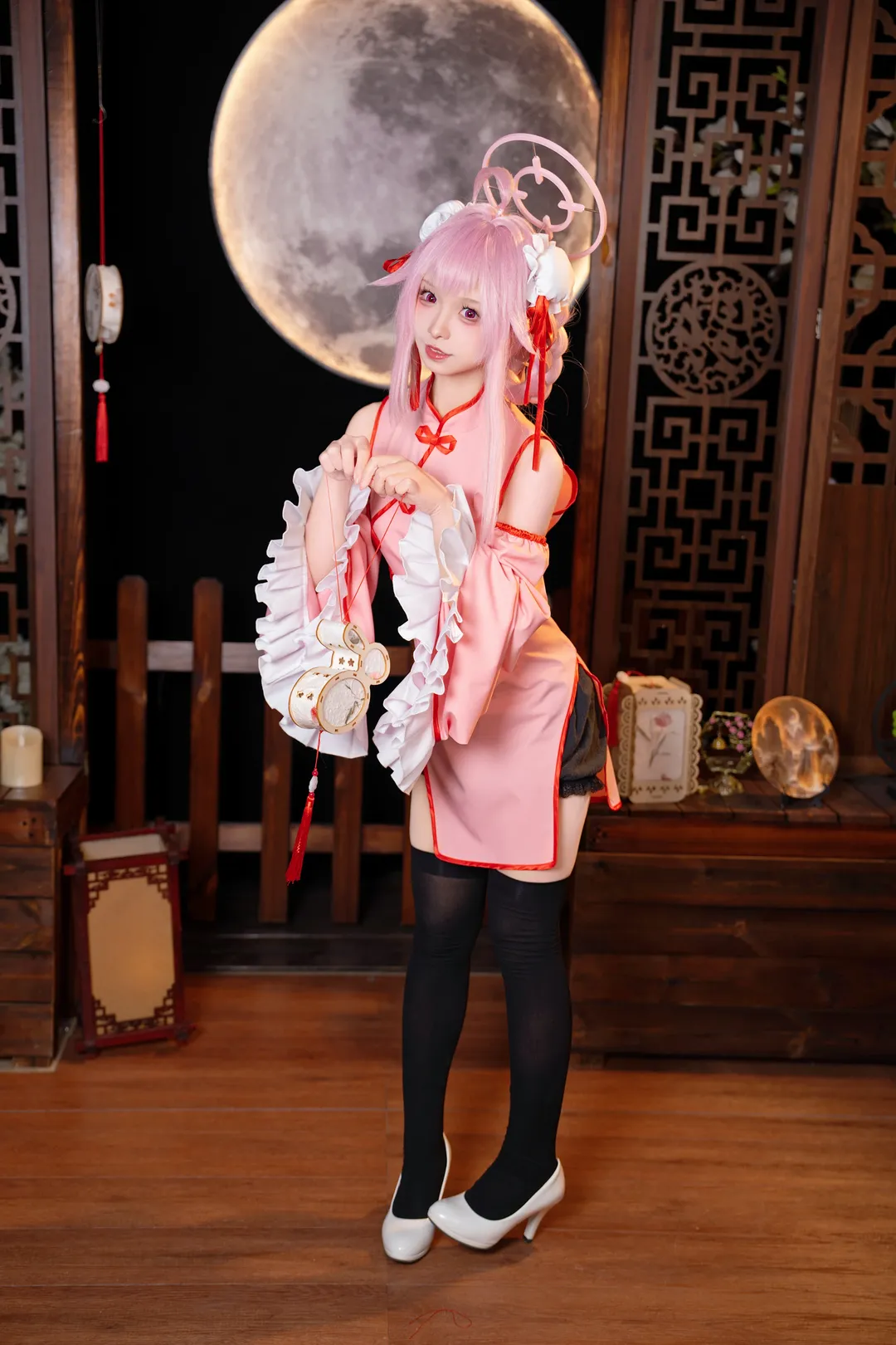 cosplay, 蔚藍檔案, 旗袍, 柚鳥夏cos, 元宵 - 第3張