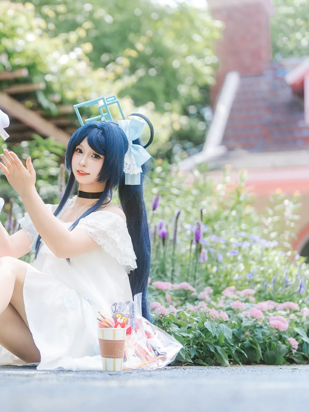 蔚蓝档案, cosplay日常, 天童爱丽丝cos, 二次元甜妹, 儿童节写真 - 第4张