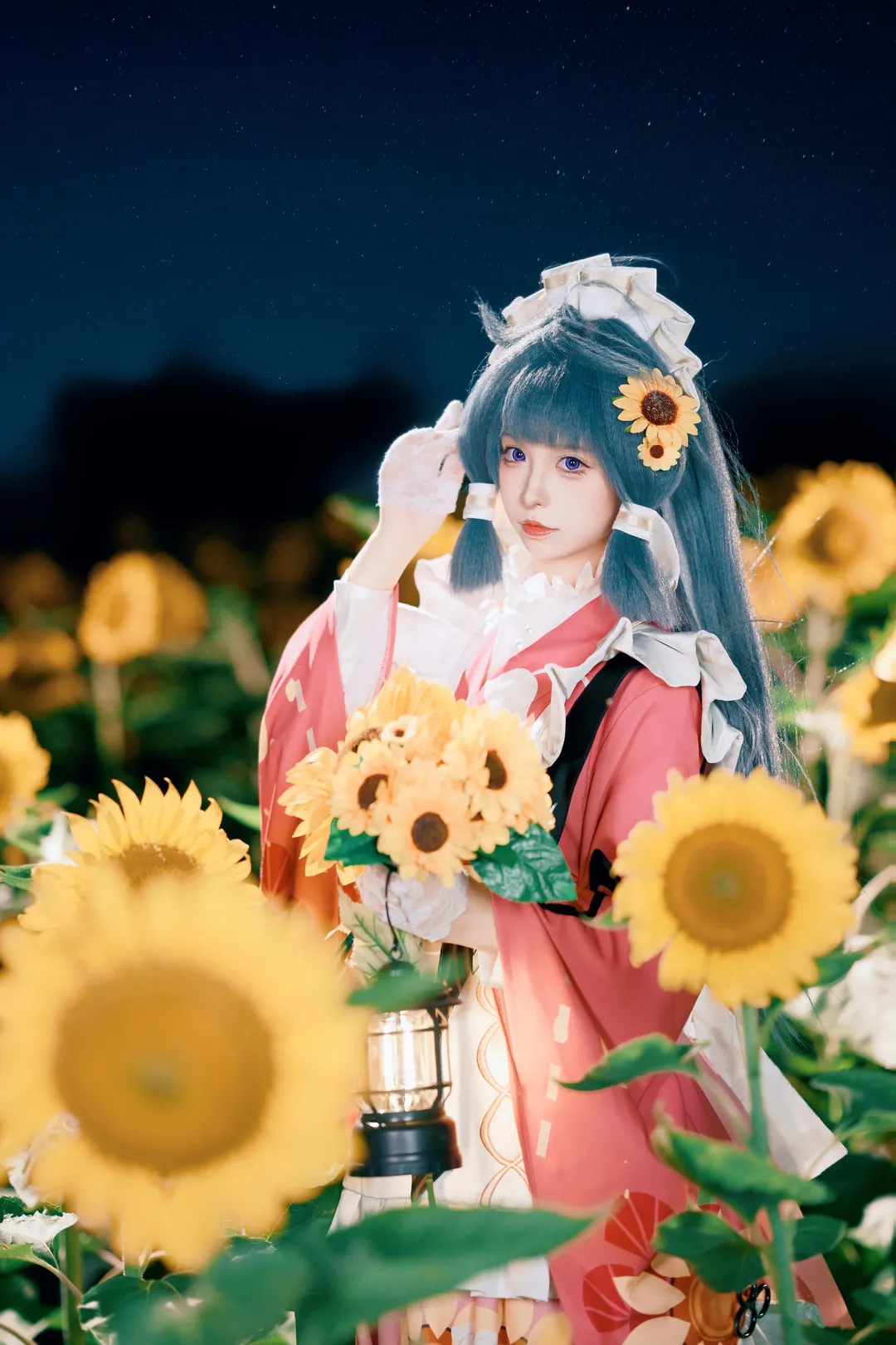 cosplay摄影, 夜景写真, 花原cos, 星塔旅人, 广州向日葵 - 第2张