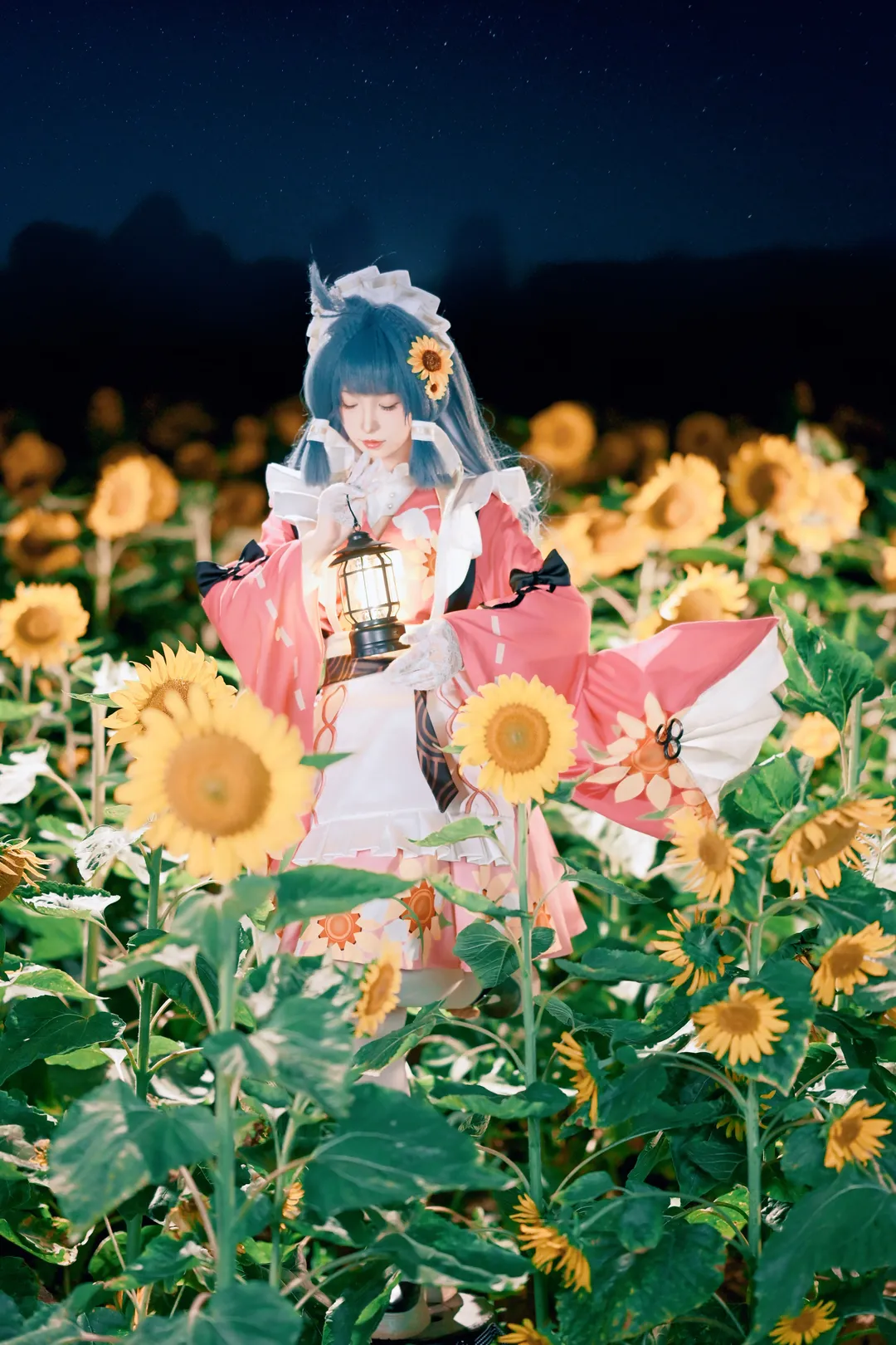 cosplay摄影, 夜景写真, 花原cos, 星塔旅人, 广州向日葵 - 第3张
