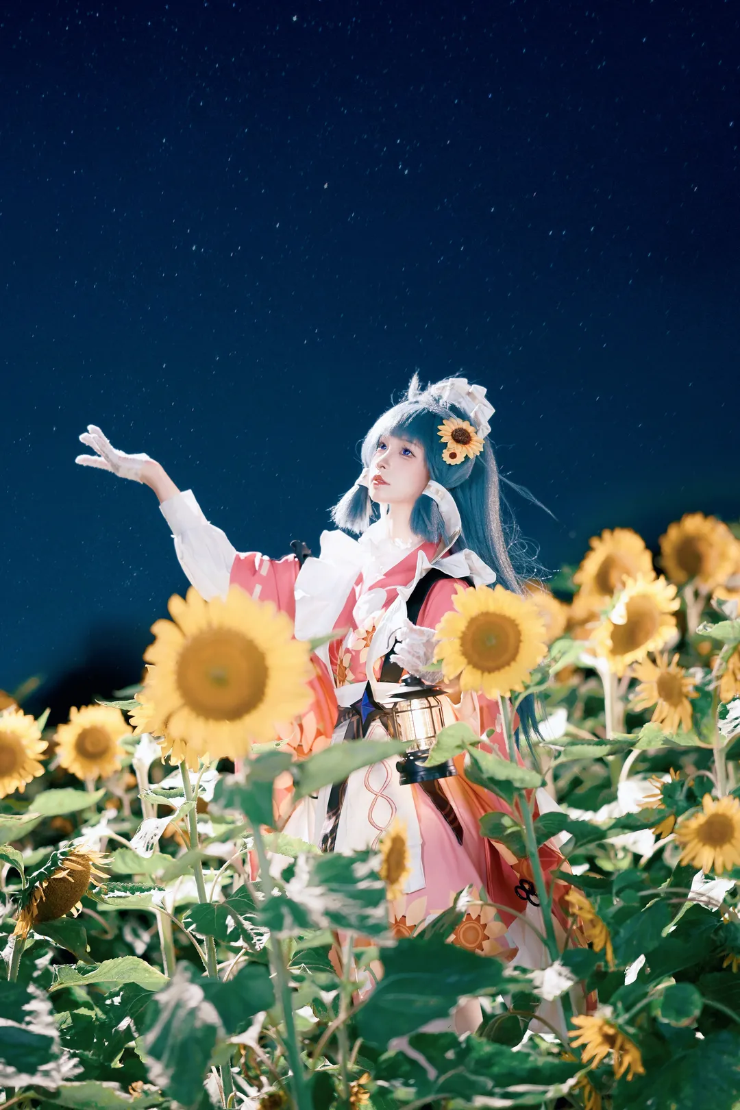 cosplay摄影, 夜景写真, 花原cos, 星塔旅人, 广州向日葵