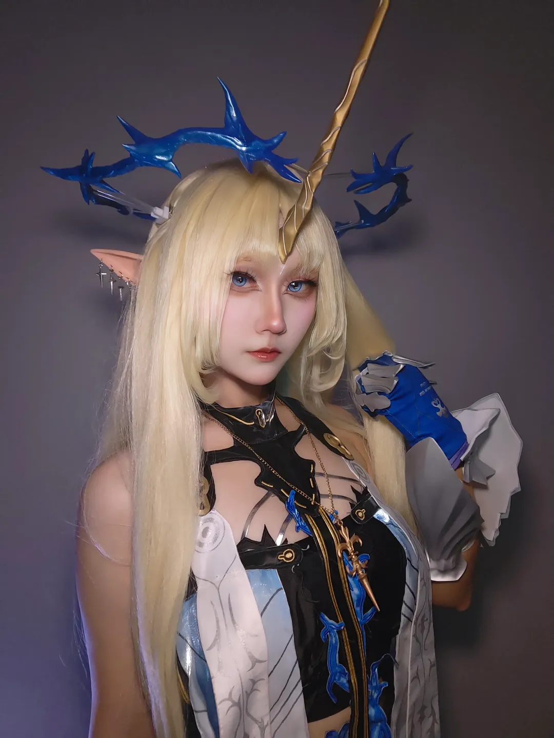 鳴潮, 写真作品, カルテジア コスプレ, ゲームキャラクター, 白髪の美少女 - 2枚目