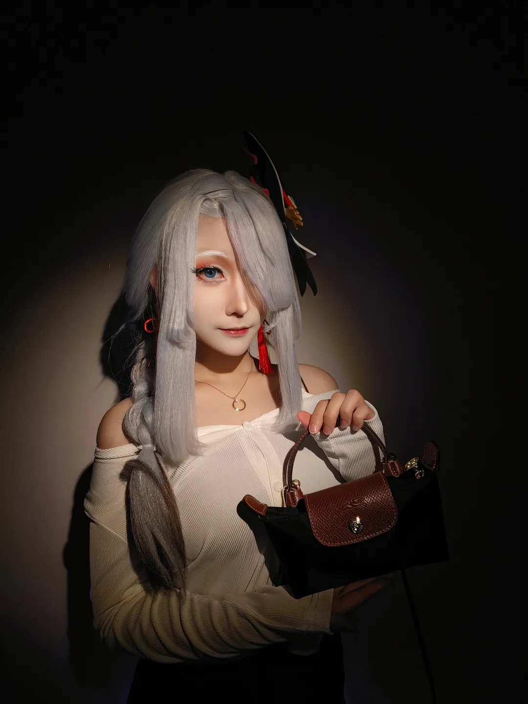 角色扮演, 原神, 申鹤cos, 私设cosplay, 摄影棚拍 - 第1张
