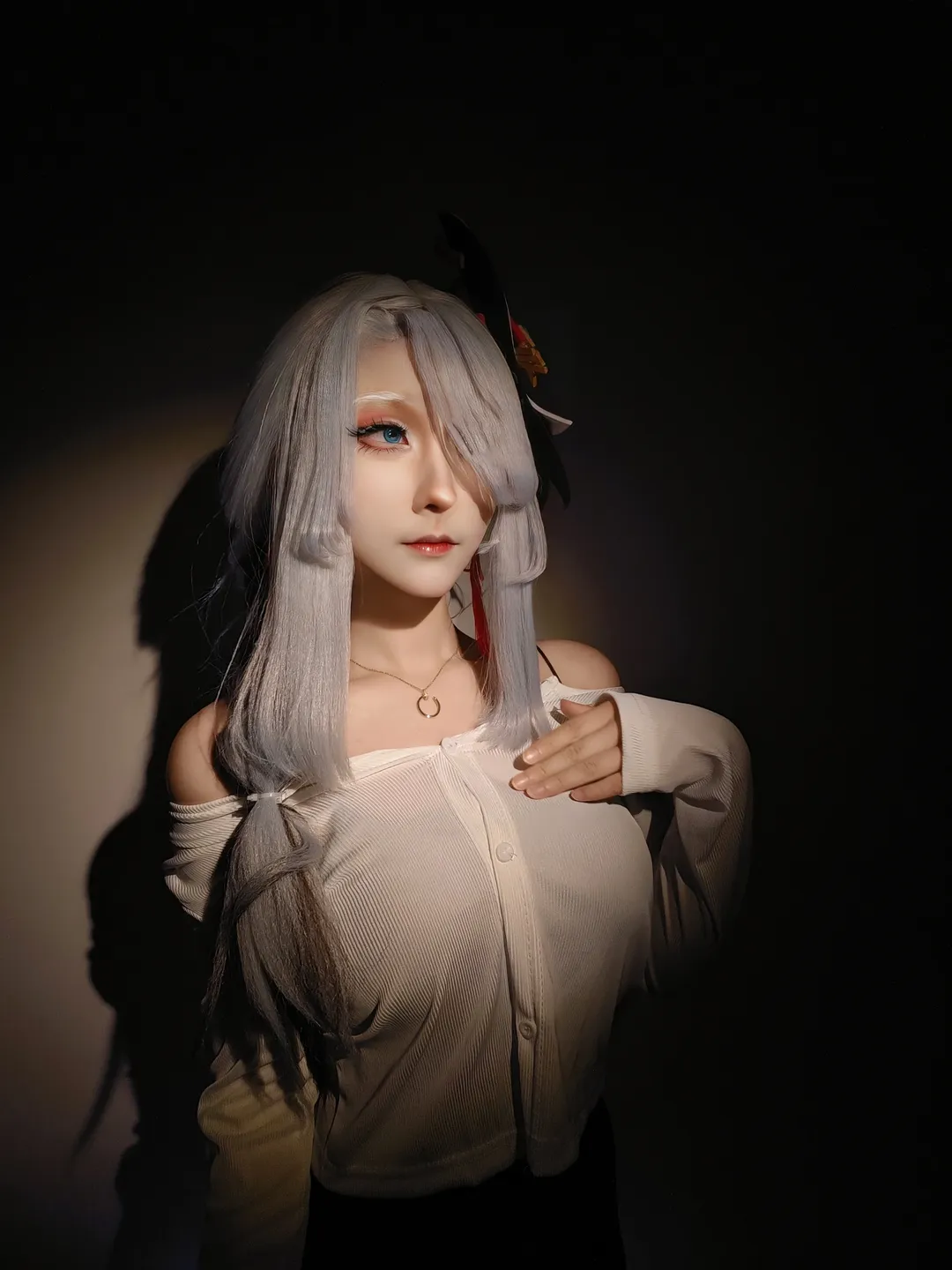 角色扮演, 原神, 申鹤cos, 私设cosplay, 摄影棚拍 - 第2张