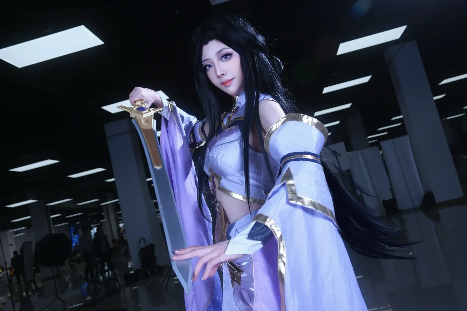 王者荣耀, 古风cosplay, 漫展场照, 喵屋小铺, 紫霞cos - 第4张