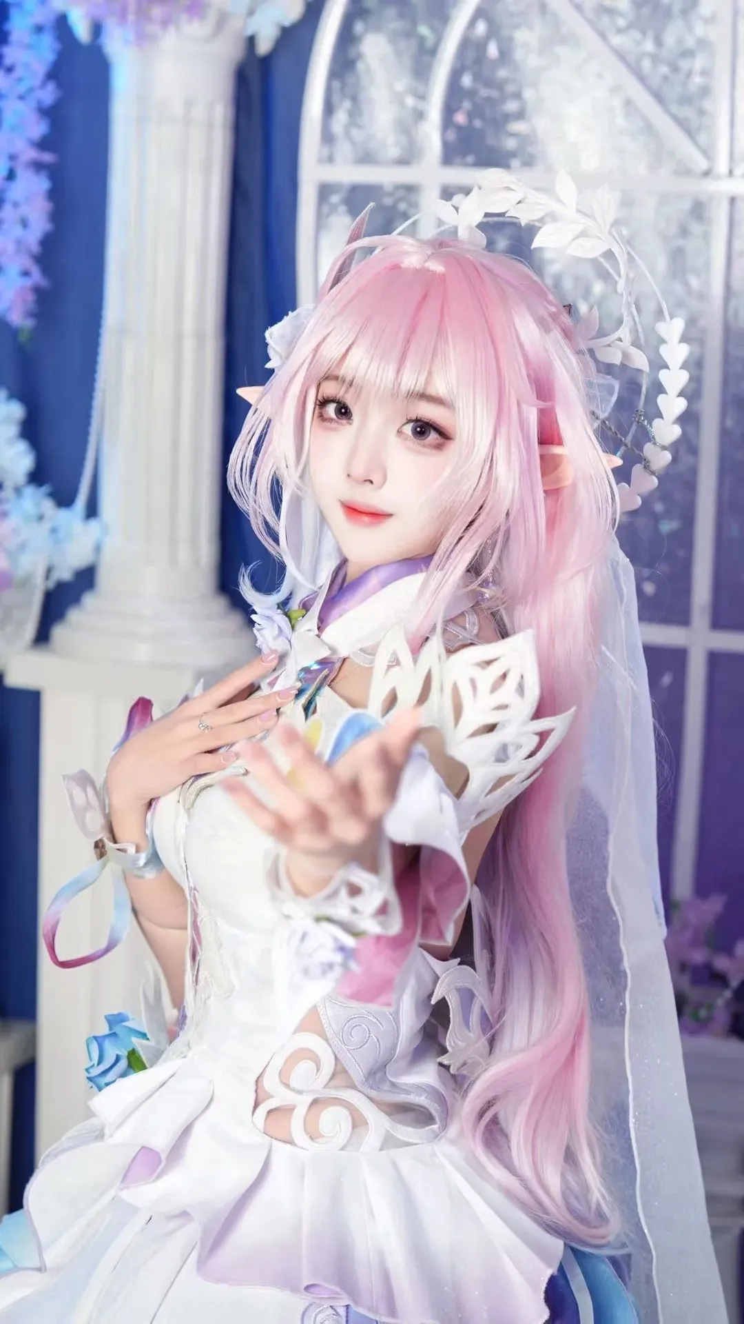 Visual feast, Honkai: Star Rail, Cosplayer, Fantasy style, Miaowu Shop cosplay